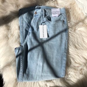 Calvin Klein high rise skinny jeans